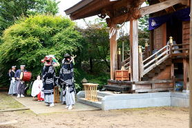 松林家「蒼前宮例大祭」