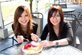 �h���S���t���[�c�ƃp�p�C���̐����킹�A���ɂ̓o�i�i�̖�